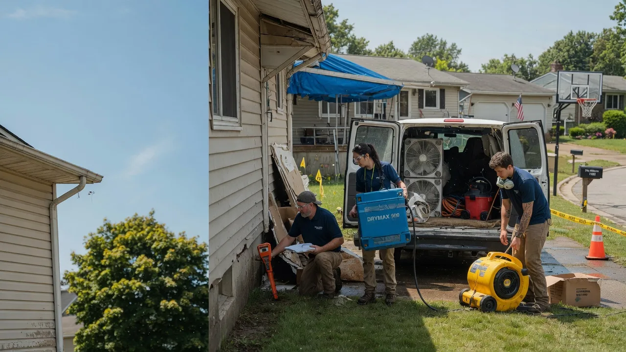 Ceiling Leak Cleanup in Salem, NY near me